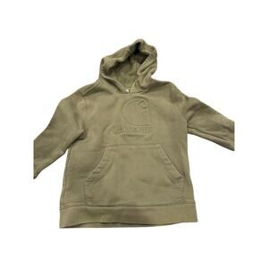 Carhartt Kid’s 6T Hoodie Green Fleece Unisex